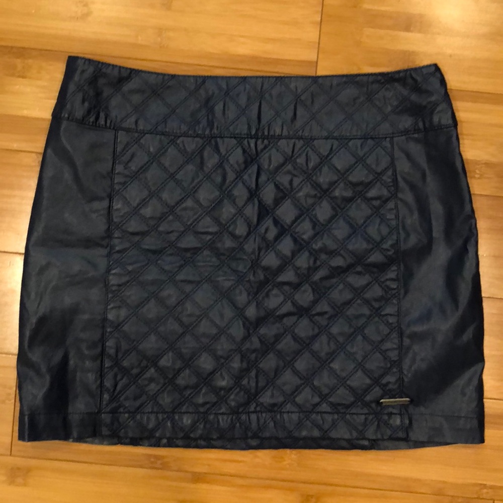 💙 Perfect Faux Navy Mini Skirt 💙